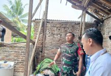 Satgas TMMD 128 Kota Cilegon Terus Bergerak, Rumah Warga yang Reyot di Citangkil Disulap Jadi Hunian Layak