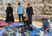Berbagai Kebahagiaan, PWI Banten dan SMSI Banten Gelar Pemotongan Hewan Kurban di JBS