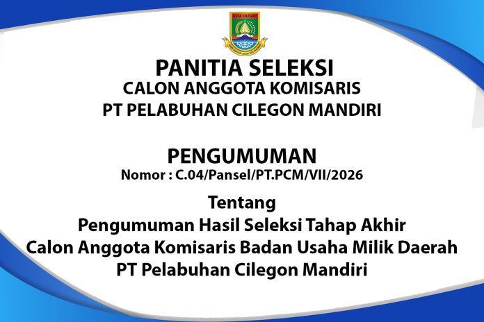 PENGUMUMAN KOMISARIS INDEPENDEN TERAKHIR
