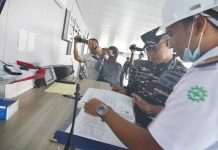 Tingkatkan Kewaspadaan, Lanal Banten dan Sejumlah Otoritas Cek Alat Keselamatan-Dokumen Kapal di Pelabuhan Merak